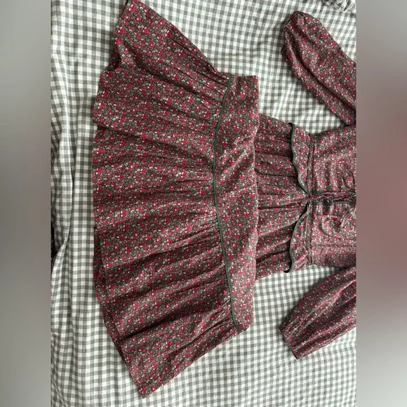 Christy Dawn Narcissa Dress in Evergreen Apple Harvest - Picture 5 of 6